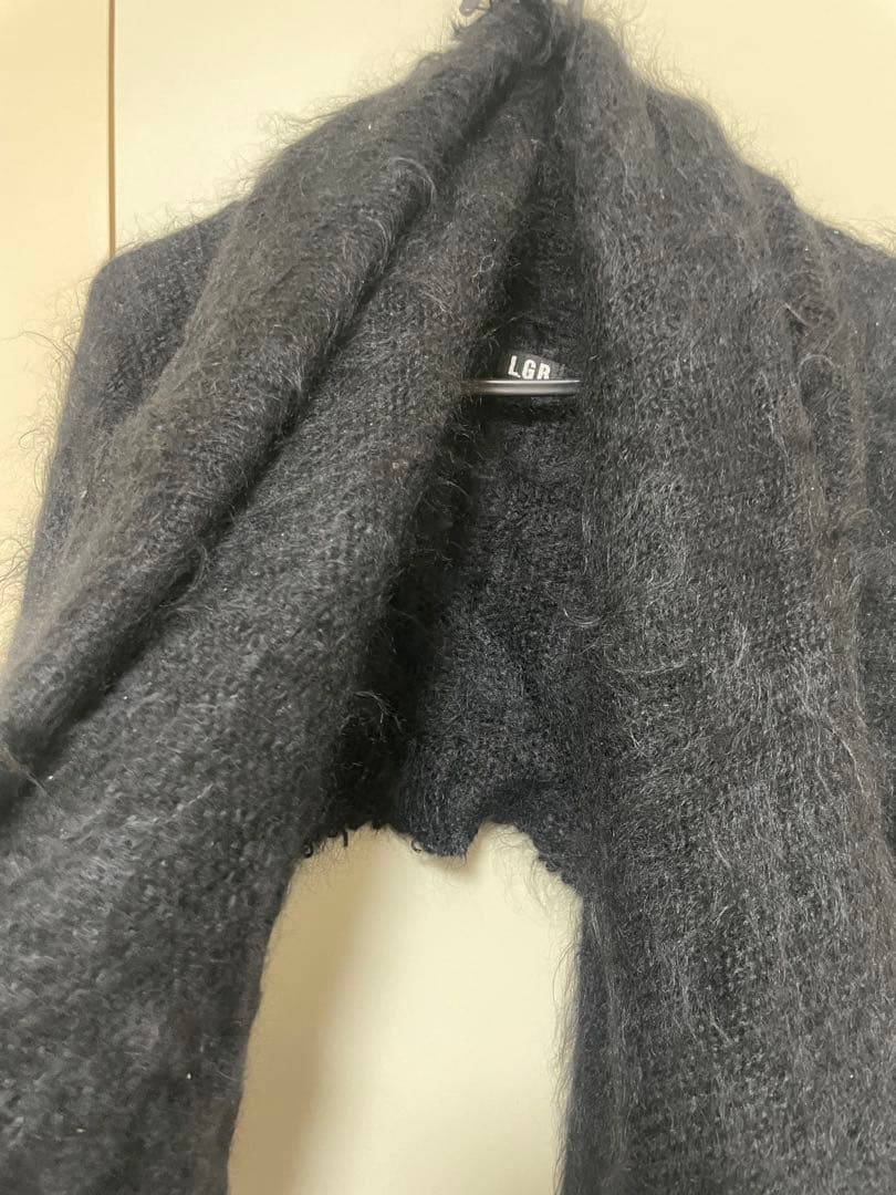 LGBルグランブルーモヘアカーディガン