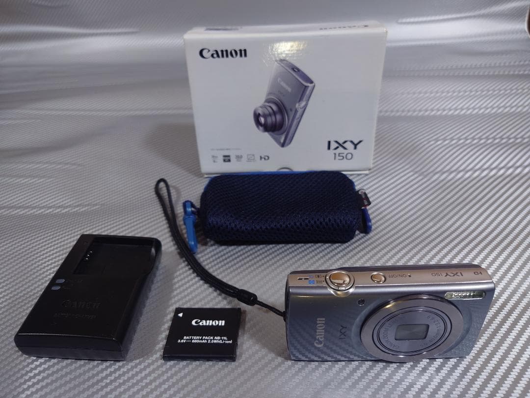 【Canon IXY150】キャノン イクシー 本体美品 デジカメ コンデジ