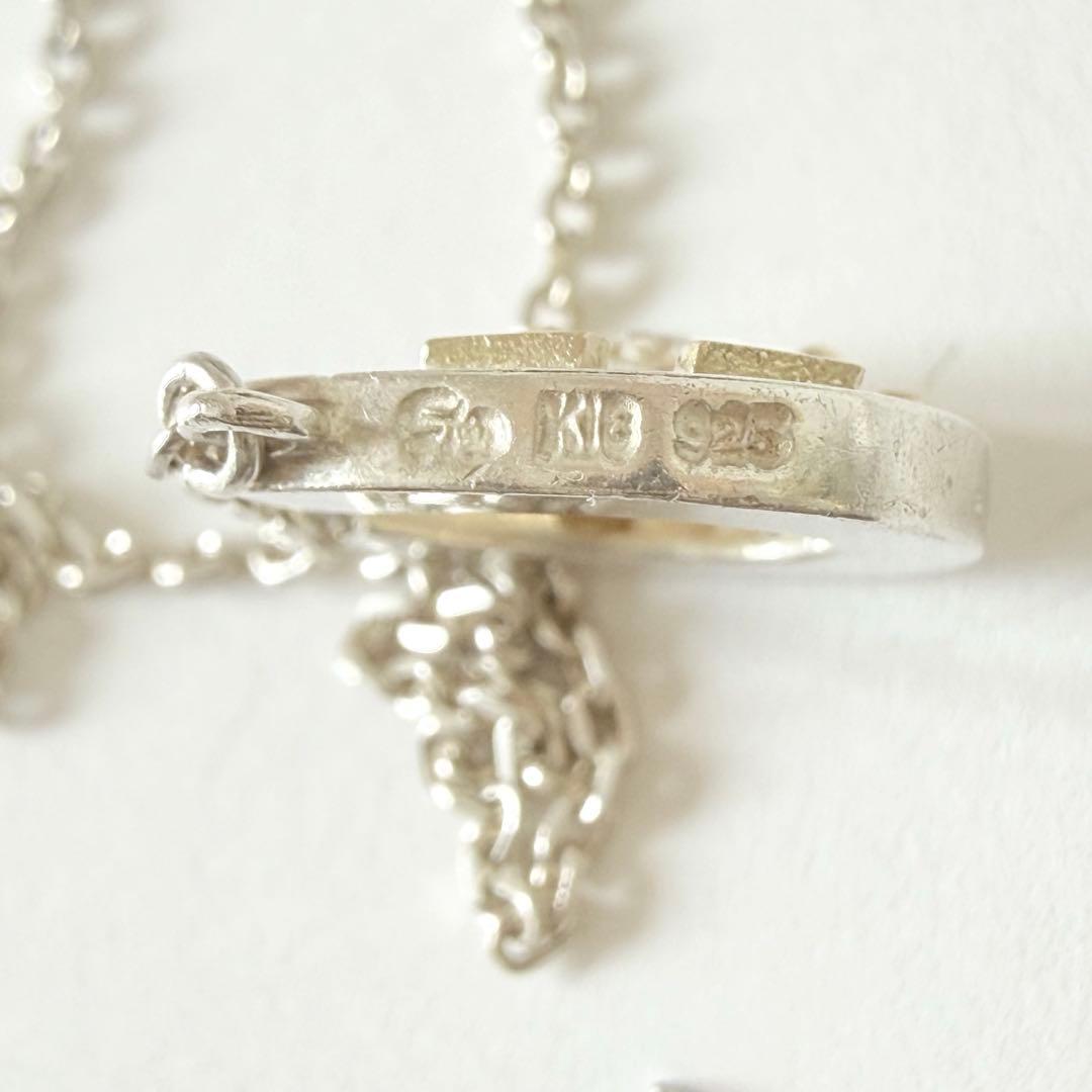 スタージュエリー　ホースシュー　K18　ゴールド　金　シルバー925　ネックレス