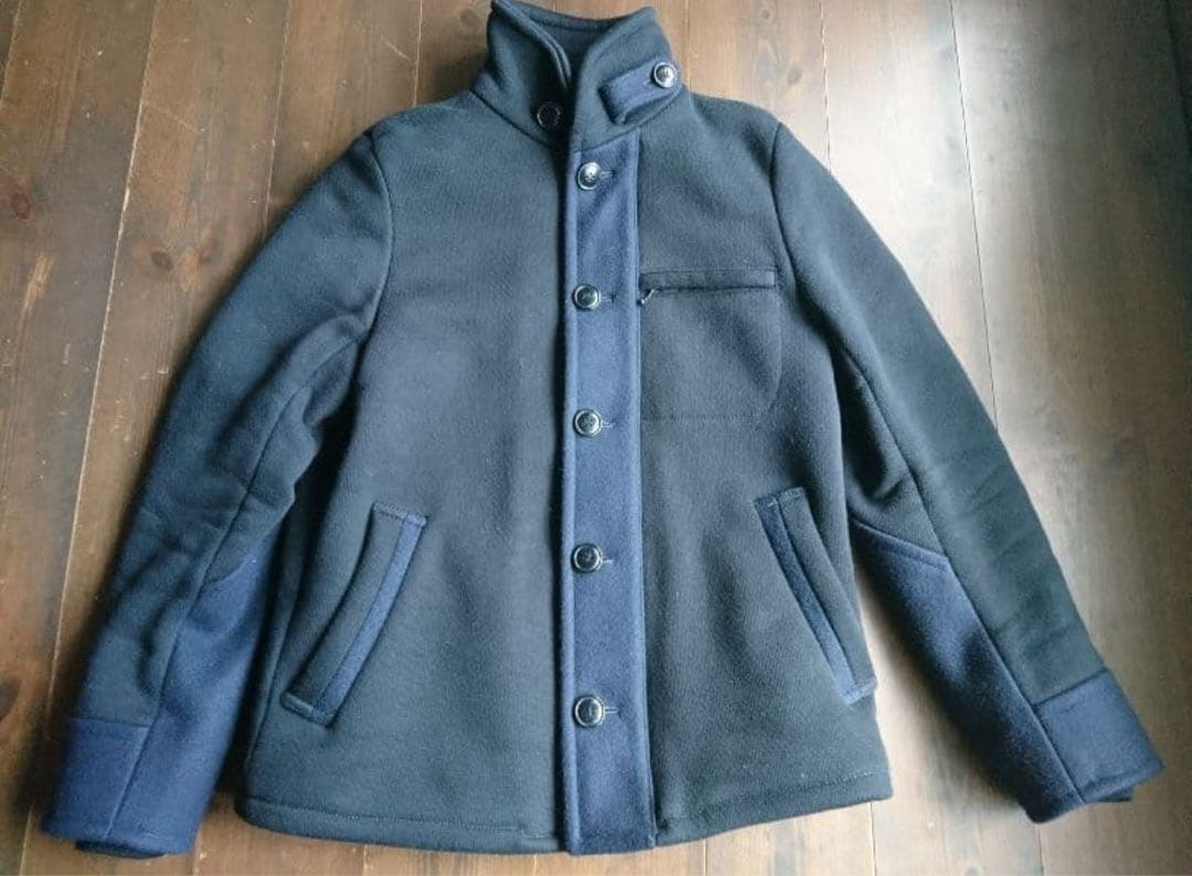 美品 BLUE BLUE ヘビースウェットデッキジャケット　Mサイズ