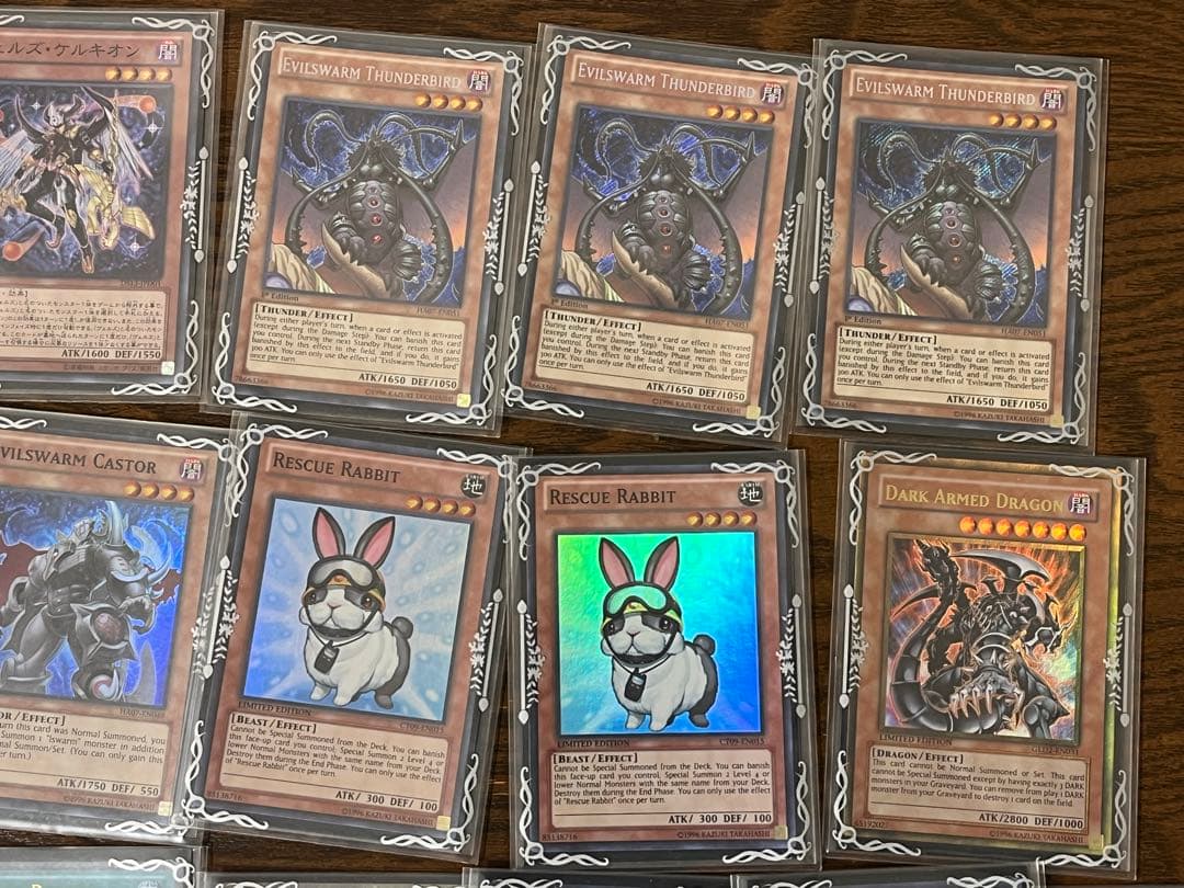 【引退品】遊戯王WCQスリーブ55枚 ＆ ヴェルズデッキ（3重スリーブ保護）