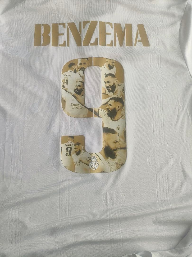 ベンゼマ バロンドール受賞記念ユニフォーム