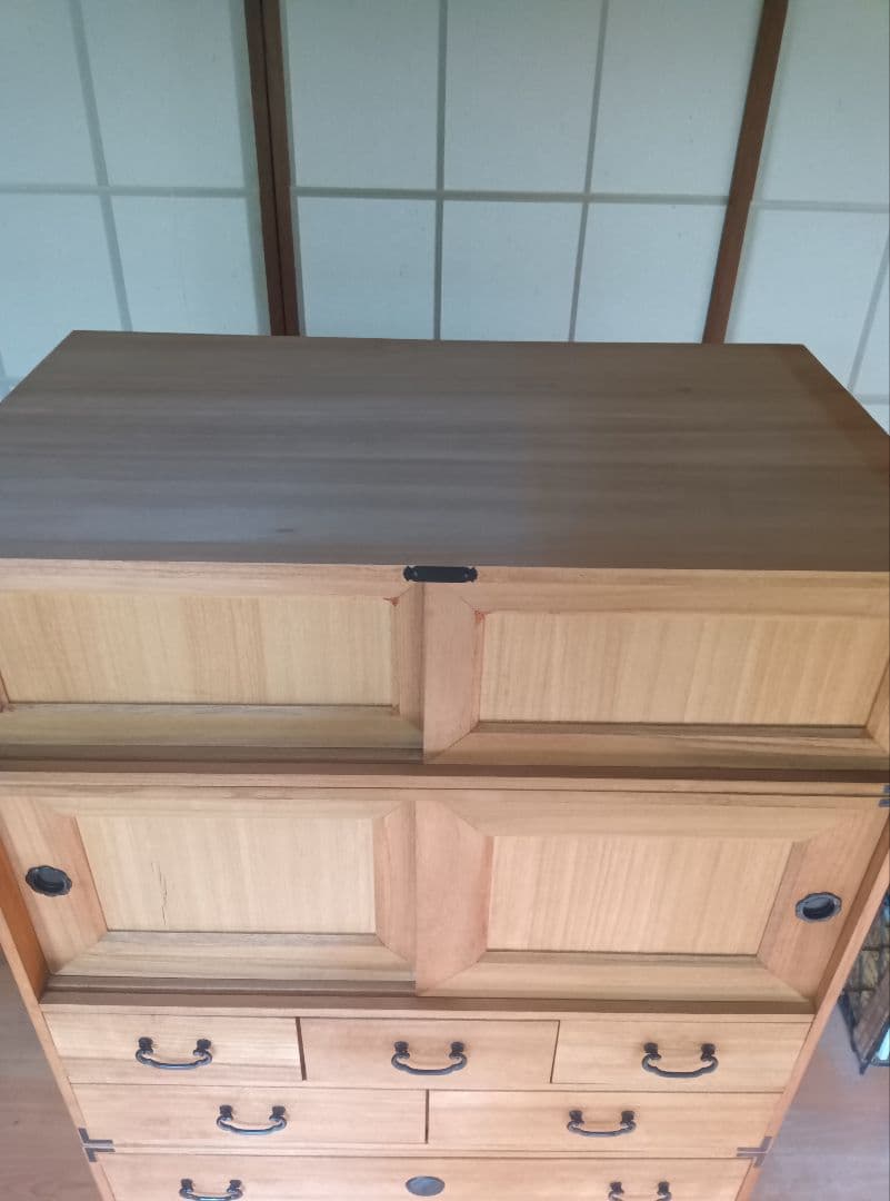 【桜】桐タンス　1〜4段目