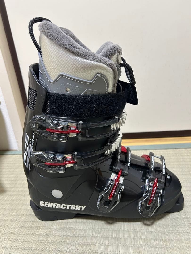 GENFACTORY スキー用ブーツ ブラック　26-26.5cm