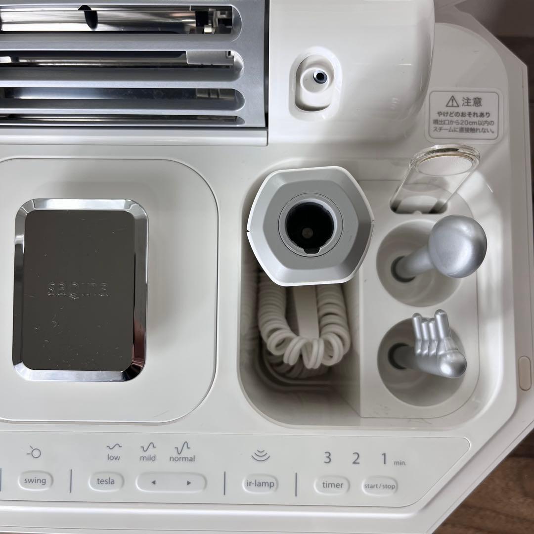 【動作品】saqina サキナ ルルシェ 美顔器 スチーム 定価325,700円
