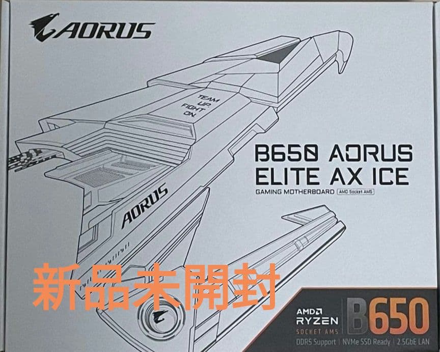 新品 GIGABYTE B650 AORUS ELITE AX ICE AM5