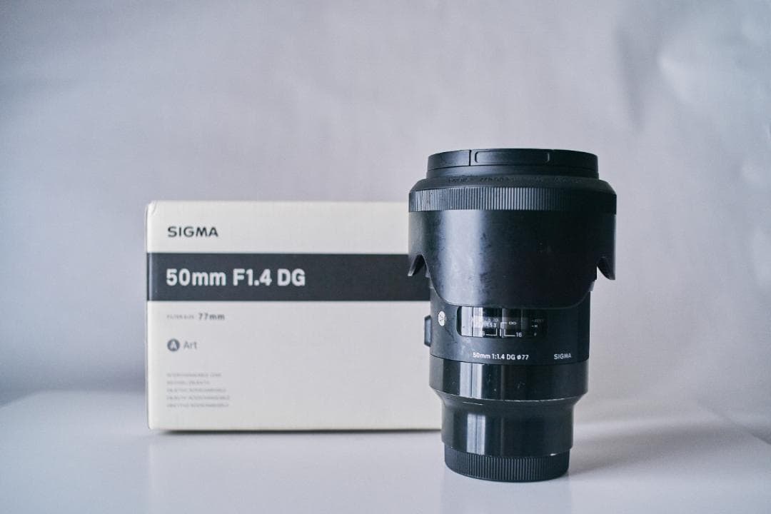 SIGMA 50mm f1.4 DG HSM　SONY Eマウント
