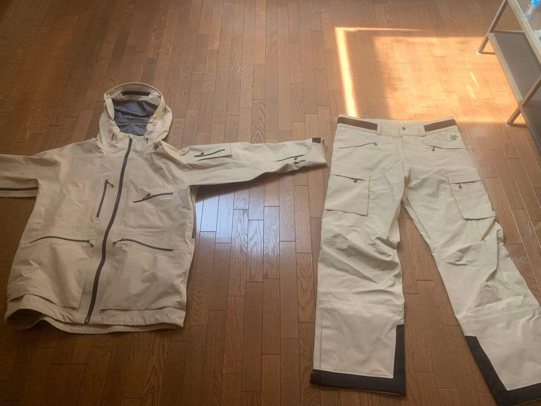 ゴールドウィンGORE-TEX3レイヤーWorkPocketジャケット&パンツ