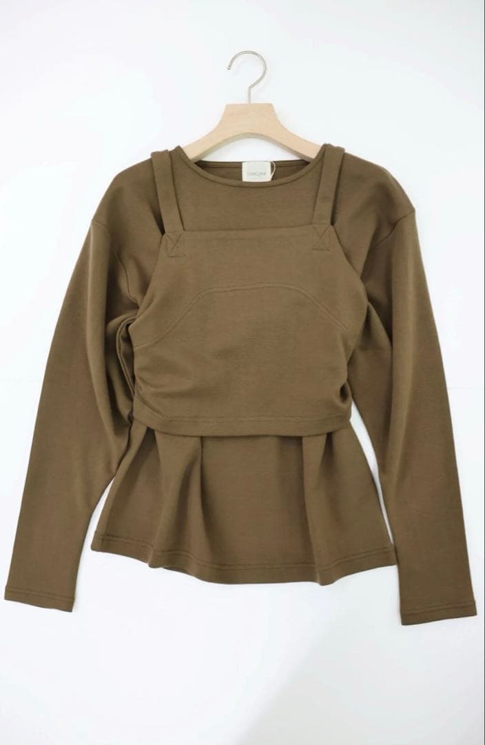 トップス jonnlynx long tee +vest