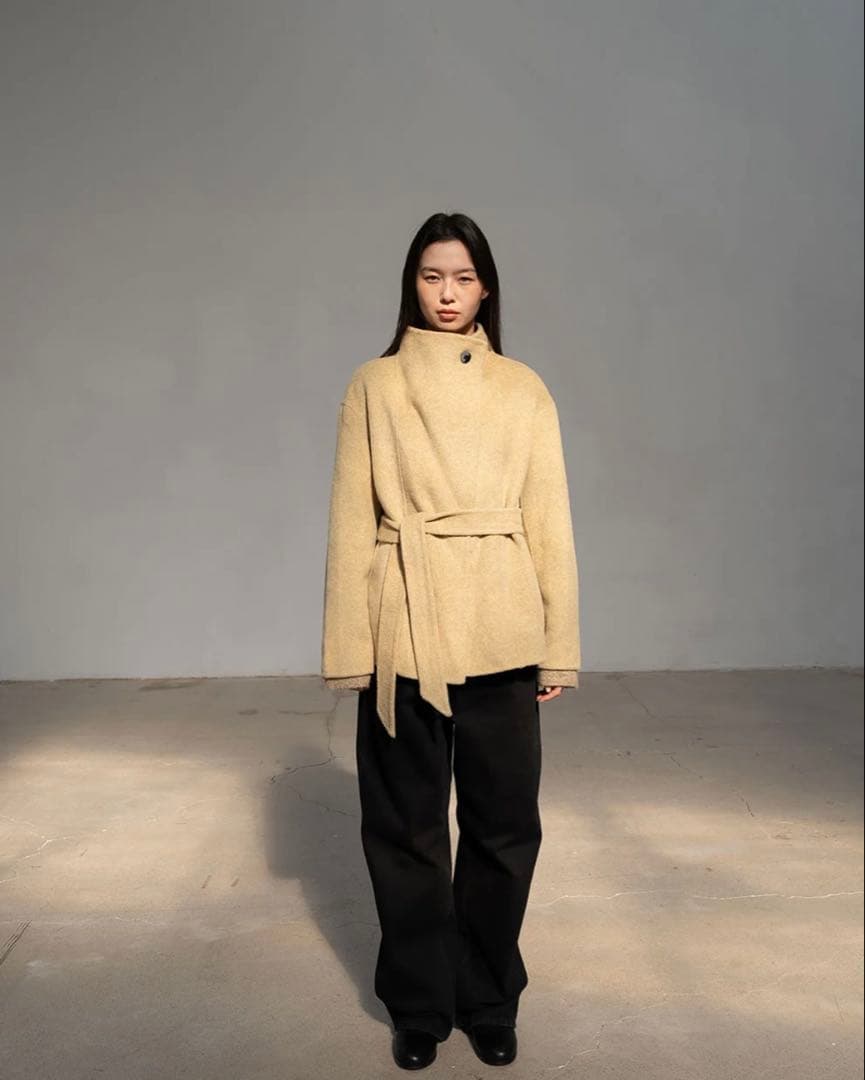 ジャケット・アウター Ecru half coat