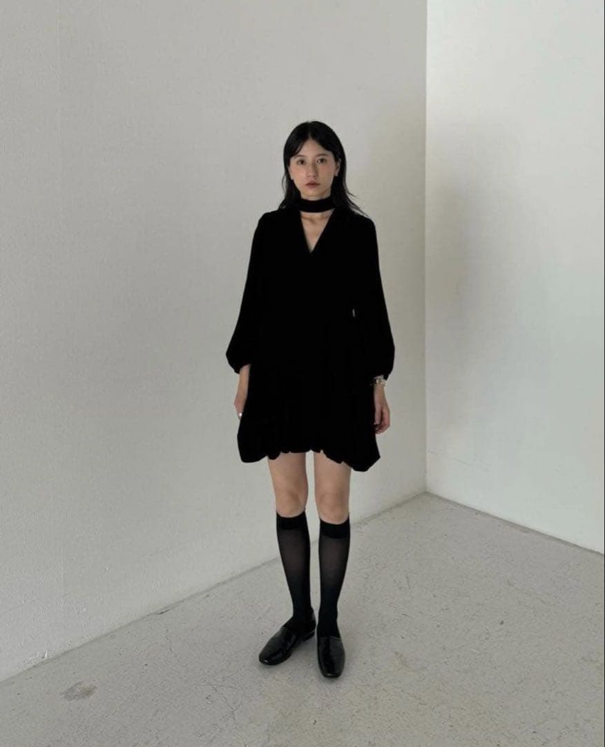 ワンピース CLANE VELOR BALLOON MINI ONEPIECE