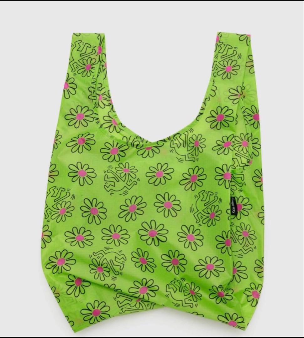 新品未使用BAGGUエコバッグ:キースヘリングKeith Haring