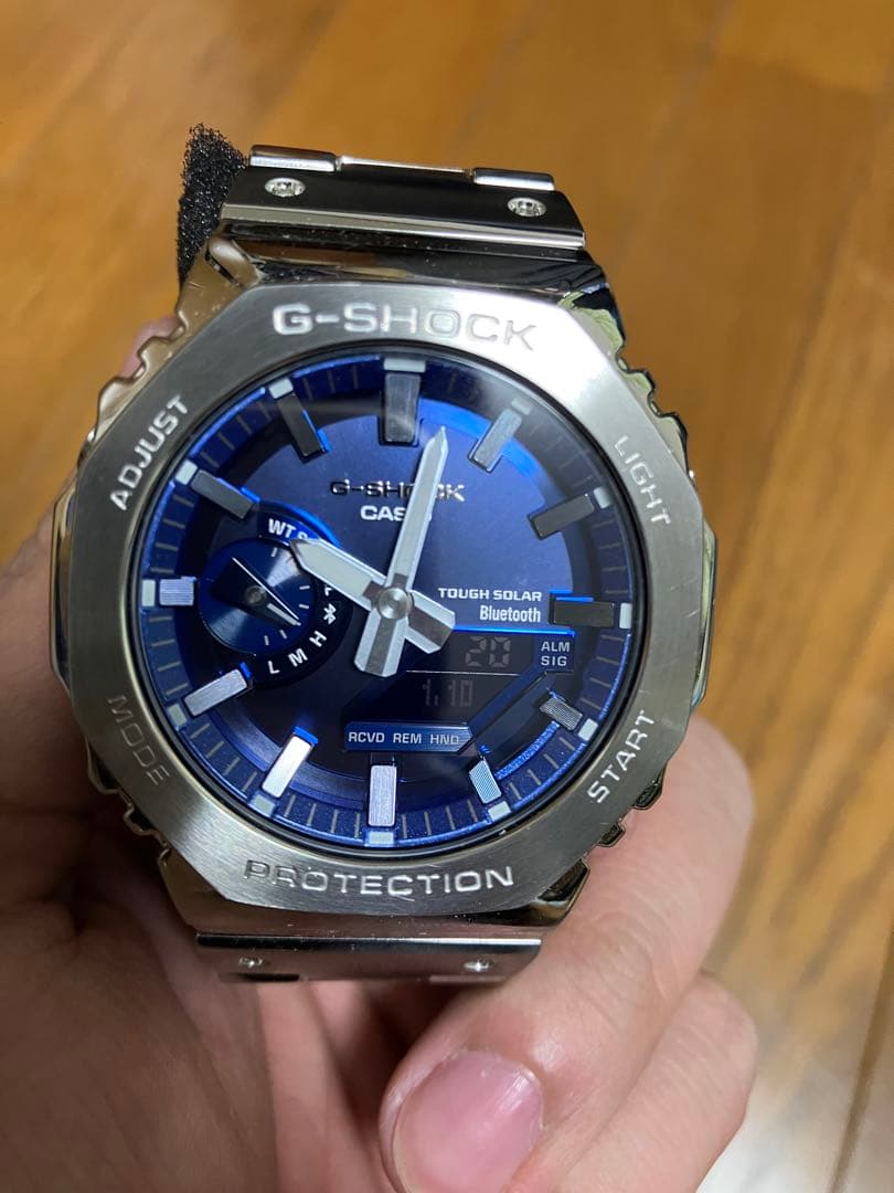 G-SHOCK GM-B2100AD-2AJF メタリックブルー【美品】