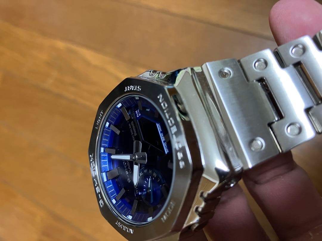 G-SHOCK GM-B2100AD-2AJF メタリックブルー【美品】