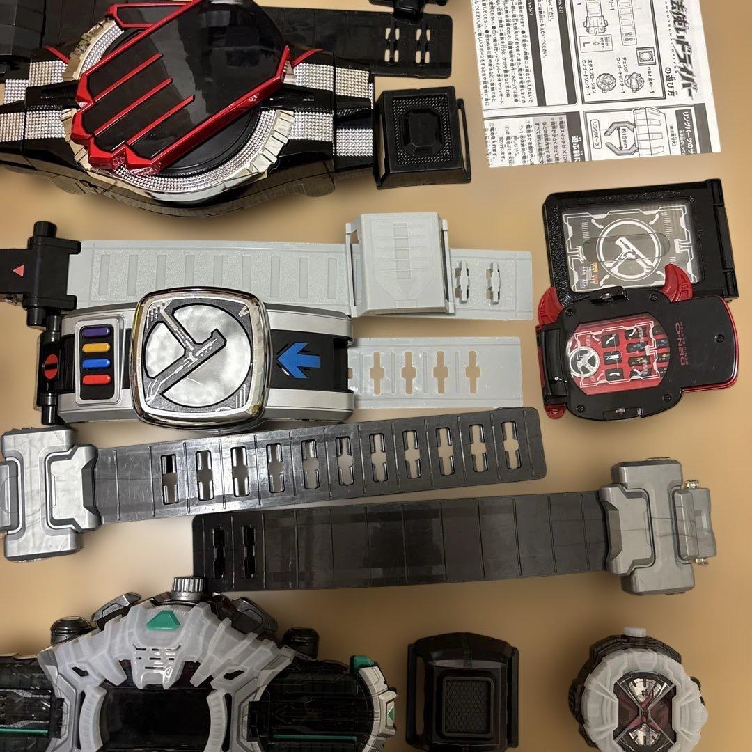 ゼロワンドライバー　ジクウドライバー　ビルドドライバー　デザイアドライバー他