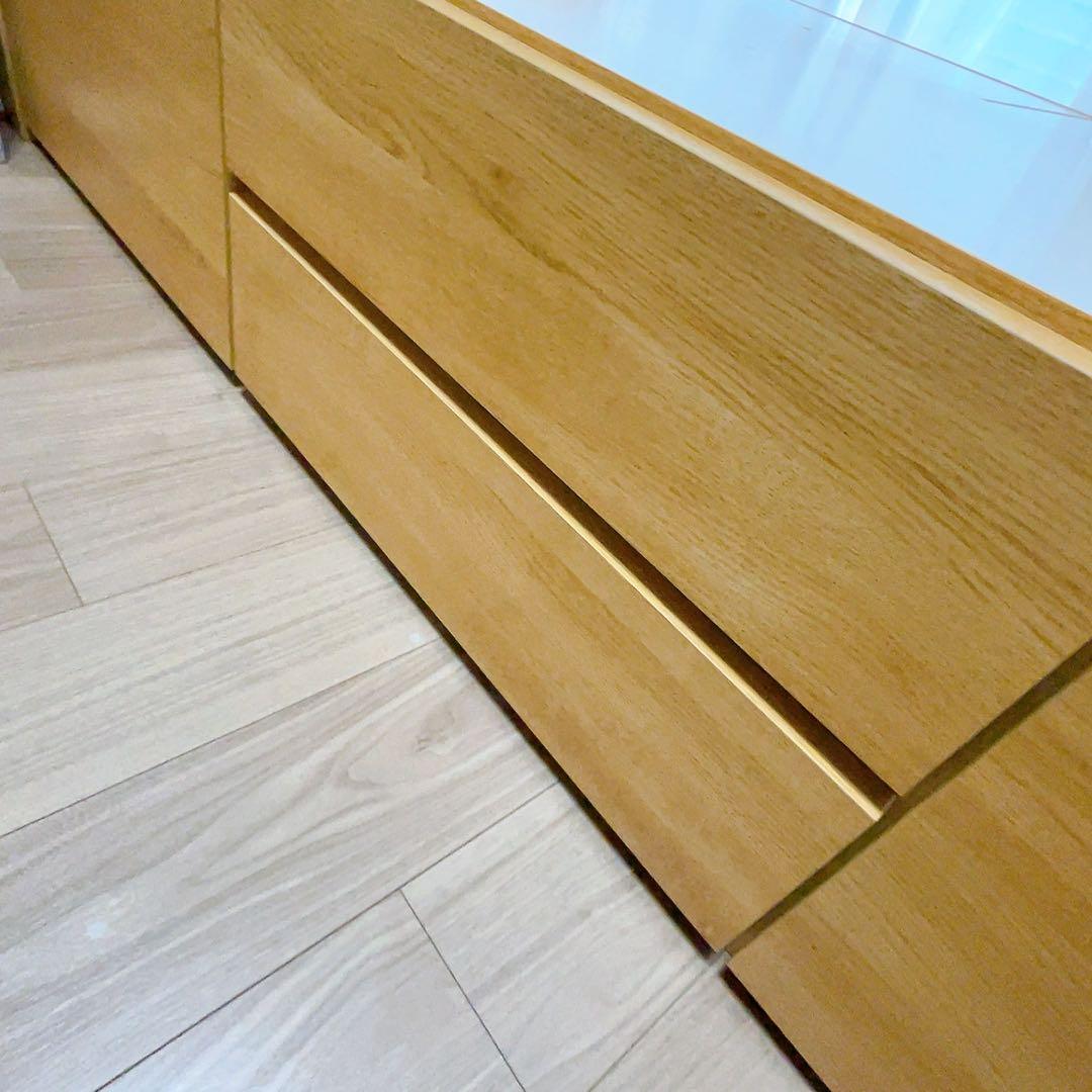 ゆです。ニトリ木製シングルベッド 引き出し収納付き　美品です！