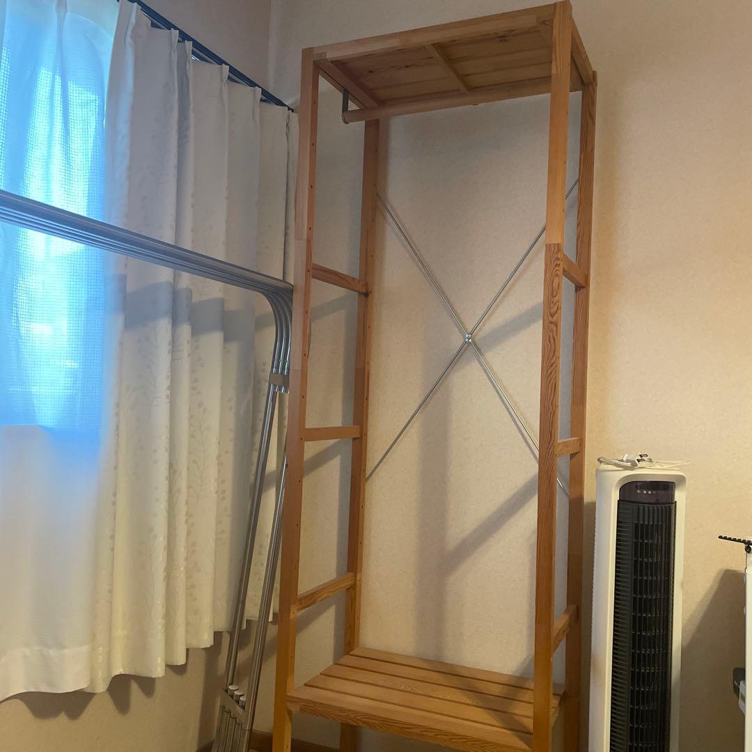 木製オープンシェルフ