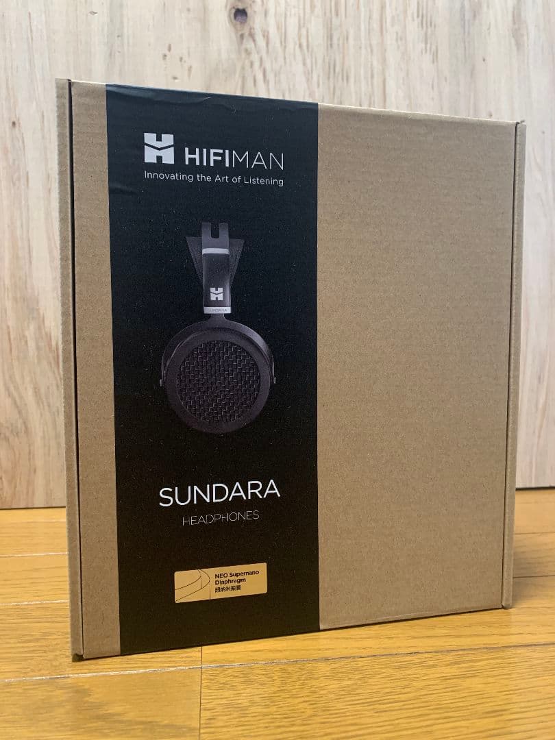 ほぼ新品 HIFIMAN SUNDARA 平面駆動ヘッドホン ハイレゾ おまけ付