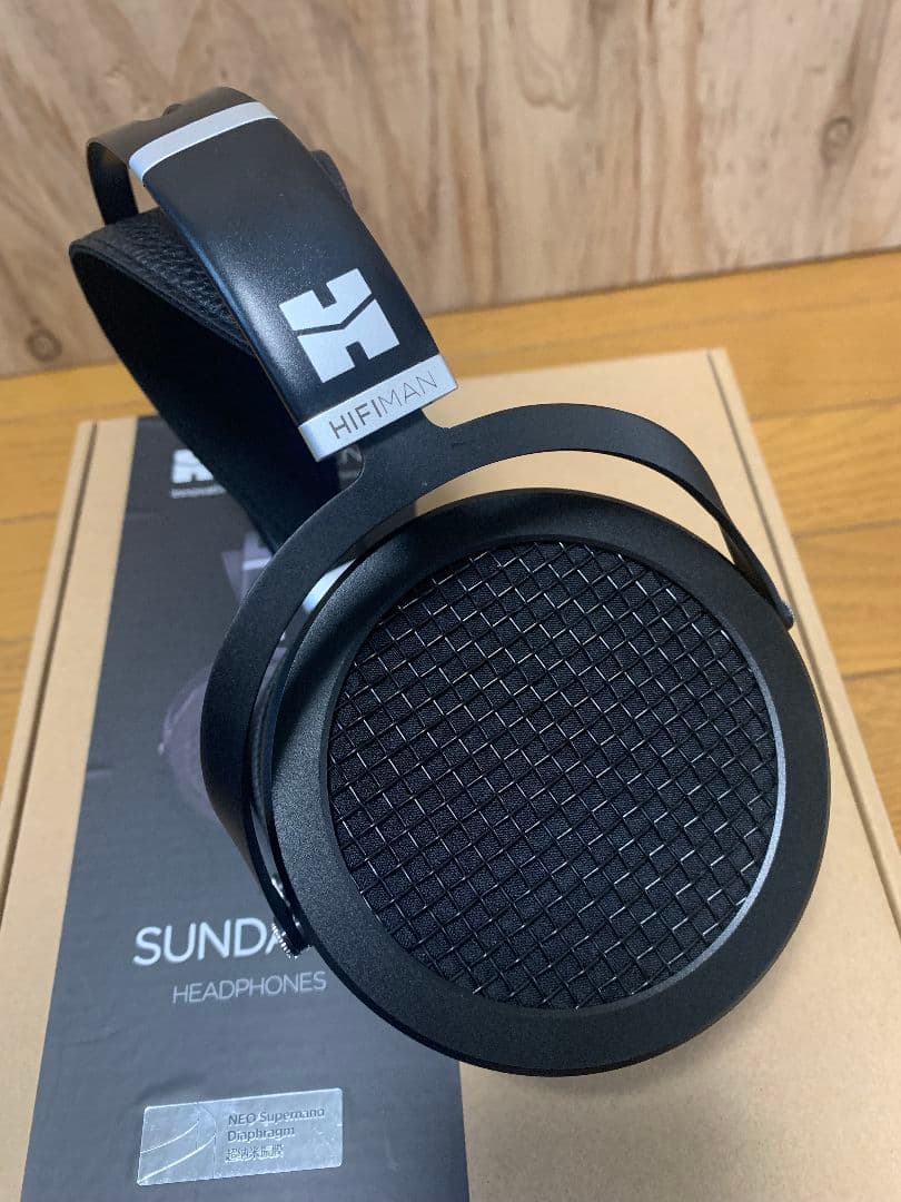 ほぼ新品 HIFIMAN SUNDARA 平面駆動ヘッドホン ハイレゾ おまけ付