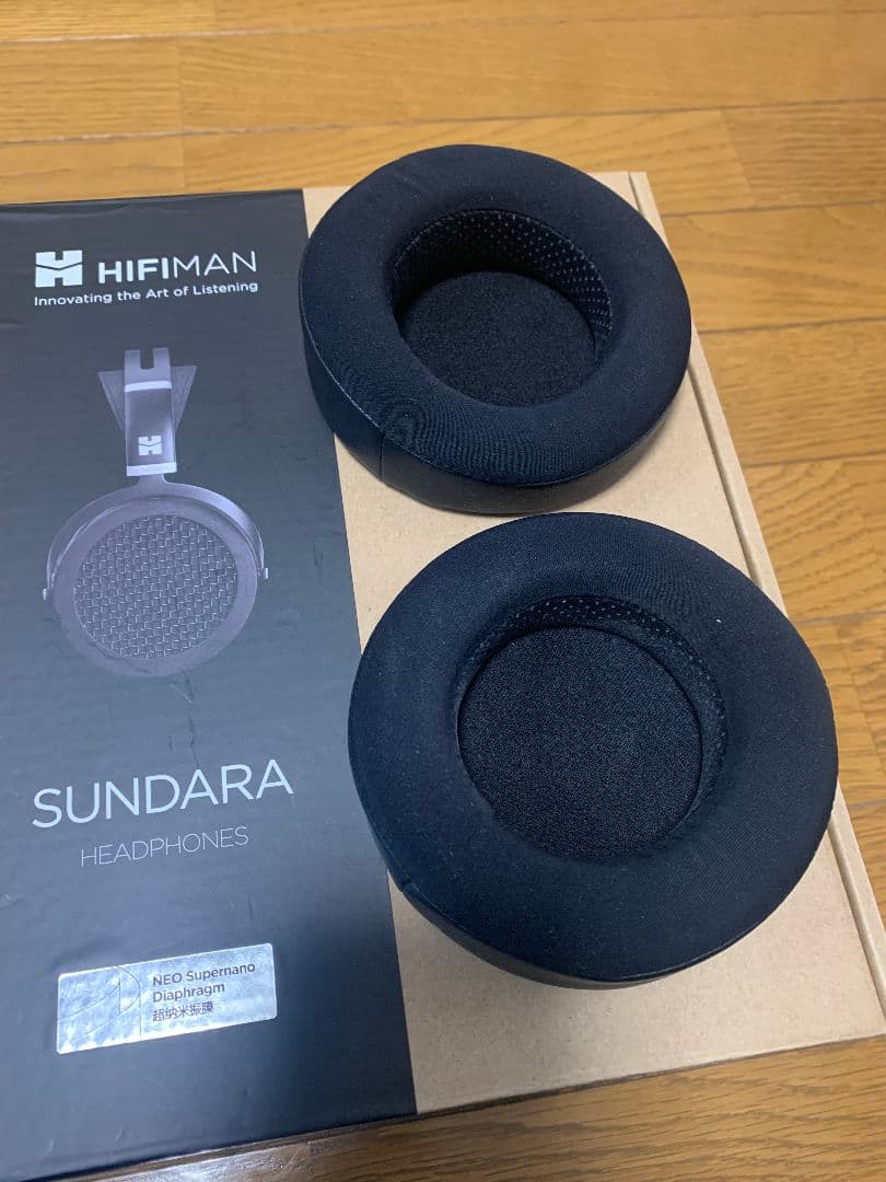 ほぼ新品 HIFIMAN SUNDARA 平面駆動ヘッドホン ハイレゾ おまけ付