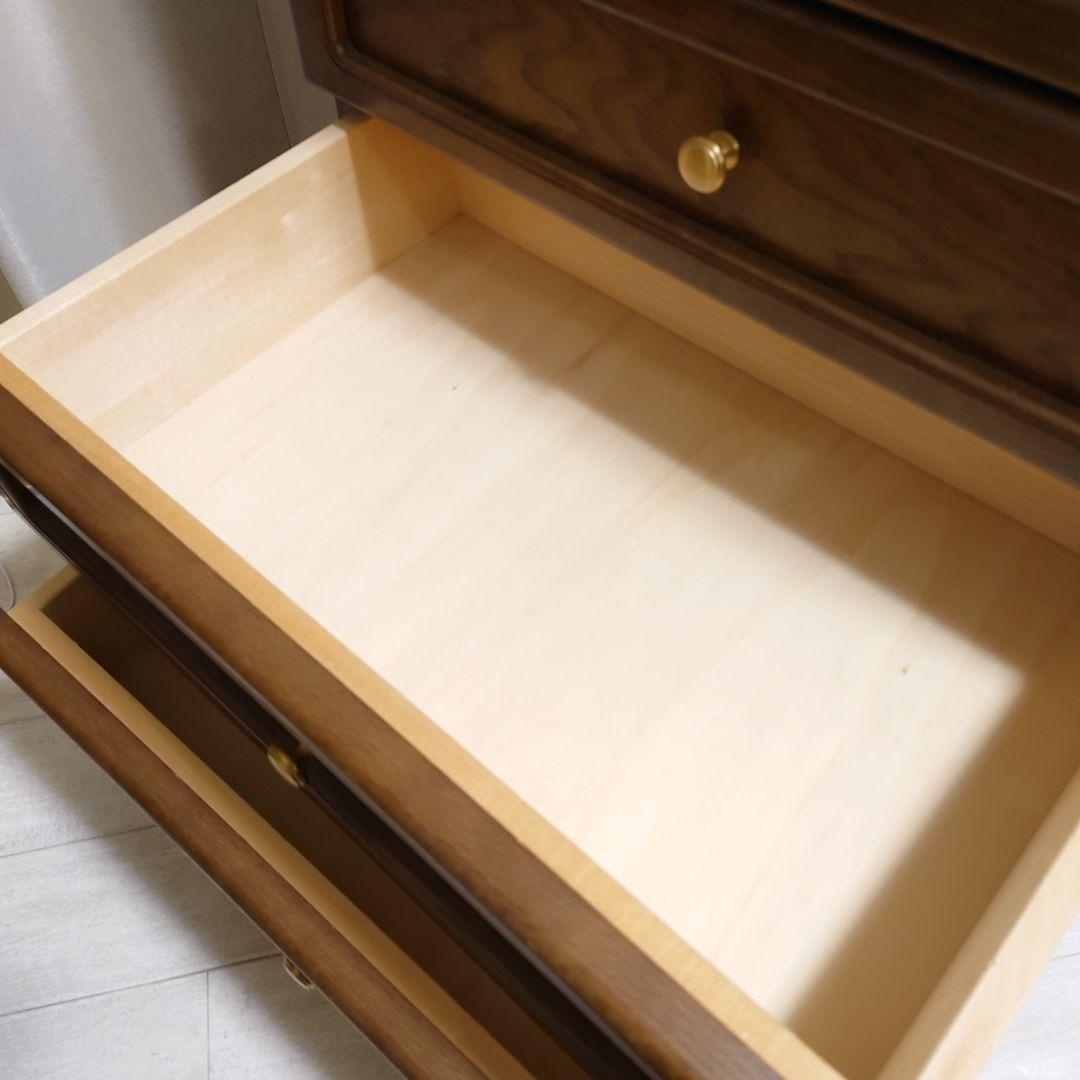 期間限定出品！　karimoku カリモク　チェスト　4段　無垢