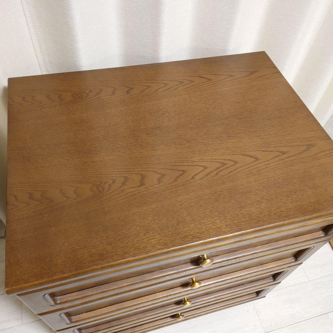 期間限定出品！　karimoku カリモク　チェスト　4段　無垢