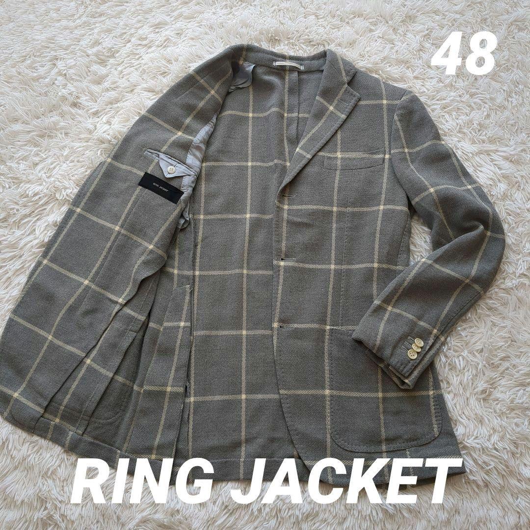 RING JACKET リングヂャケット テーラードジャケット ウィンドウペイン