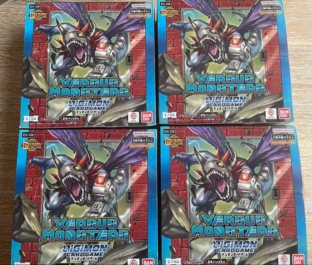 デジモンカード　versus monsters 4BOX