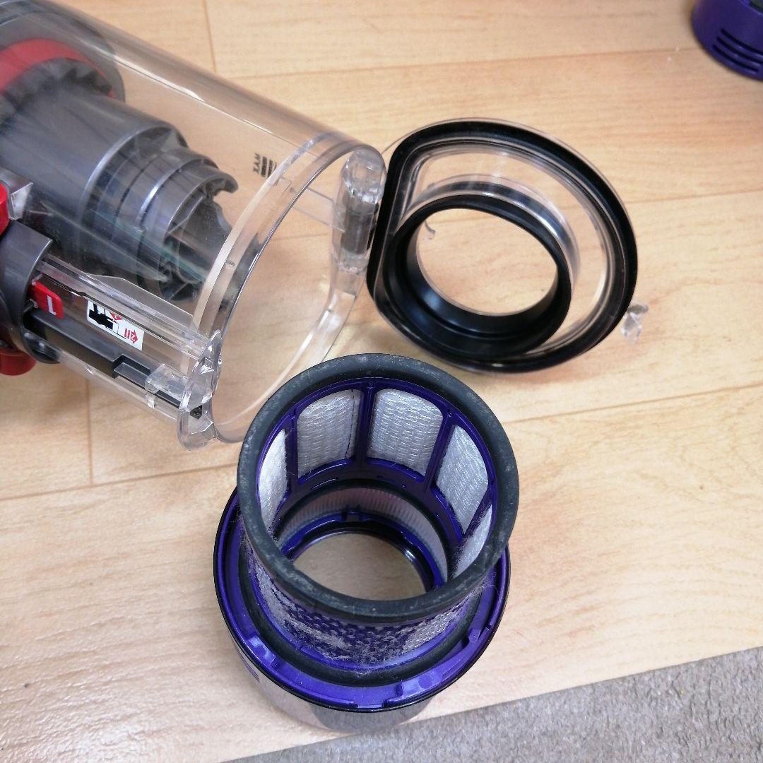 ダイソン V11 SV15本体 強化トリガー交換 分解清掃済みバッテリー57分