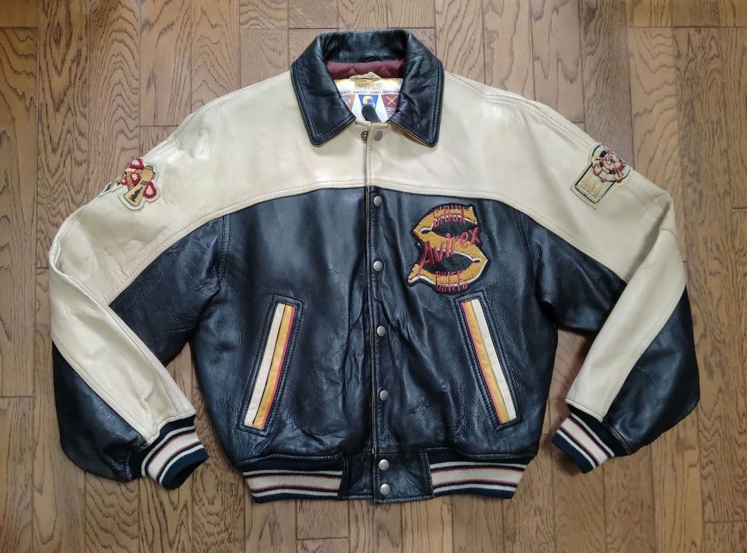 AVIREX アビレックス オールレザースタジャン SIOUX CHIEFS