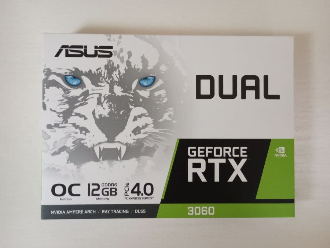 グラフィックボード・グラボ・ビデオカード ASUS DUAL GeForce RTX 3060 OC 12GB