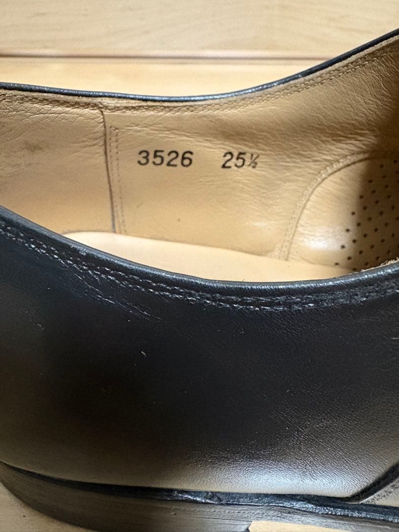 スコッチグレイン 3526 アシュランス ブラック 25.5cm EEE