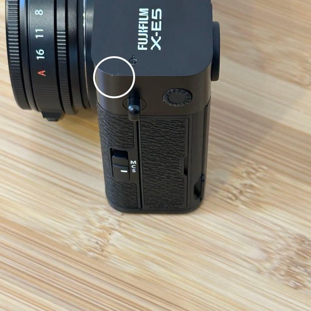 FUJIFILM X-E5 XF23mmレンズキット ブラック