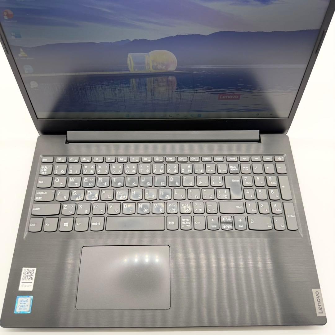 Lenovoノートパソコン 8世代 i7 8GB 新品SSD HDD500 静音