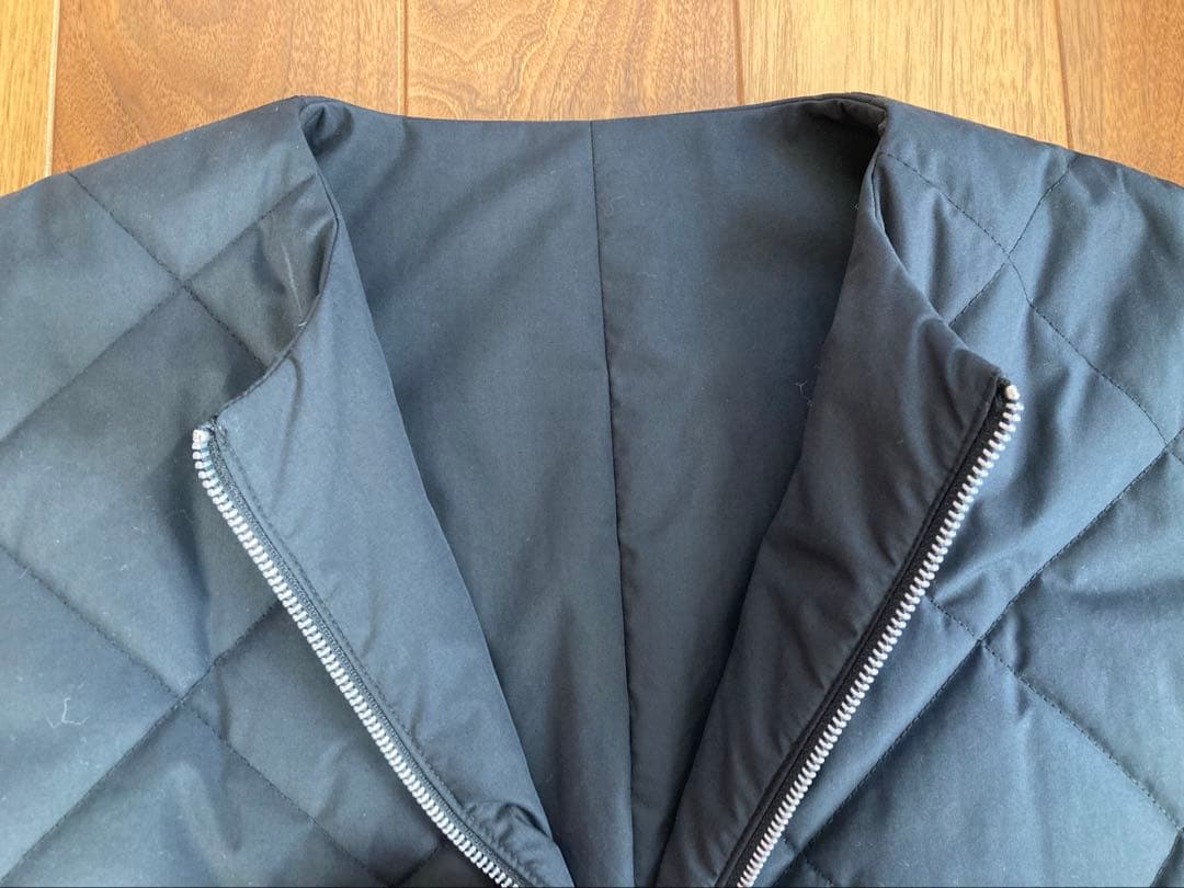 美品ステイトオブマインドリバーシブルキルティングコート　M 黒