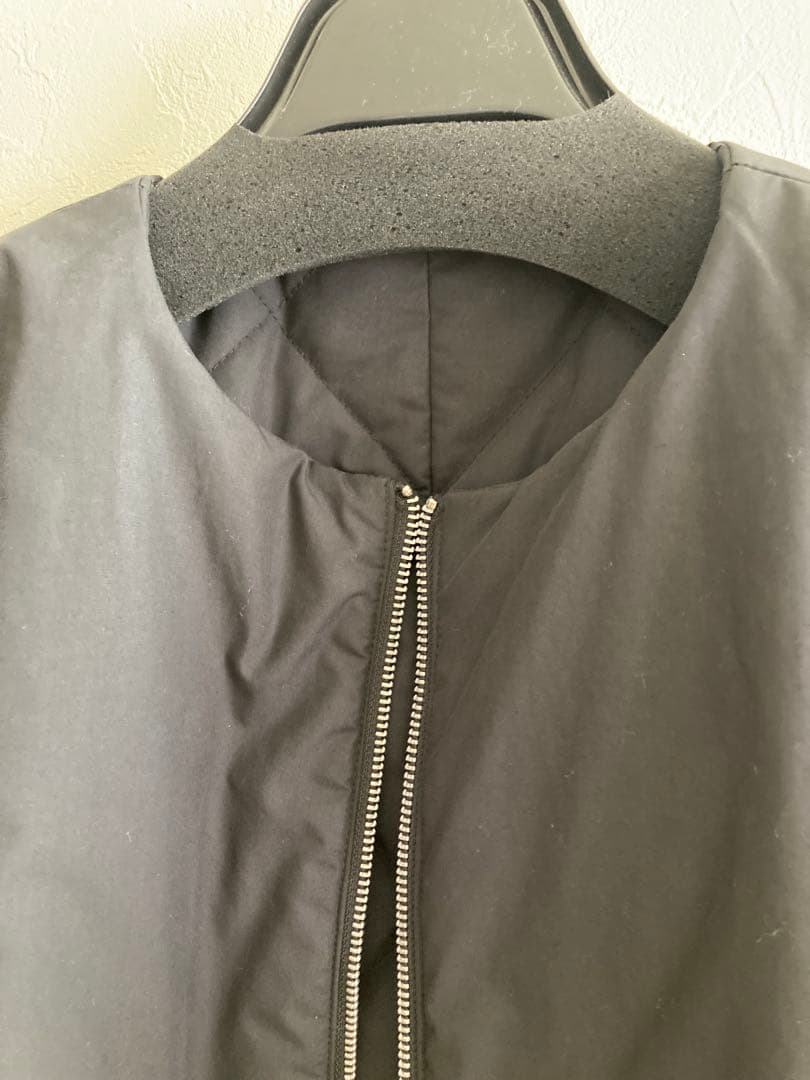 美品ステイトオブマインドリバーシブルキルティングコート　M 黒