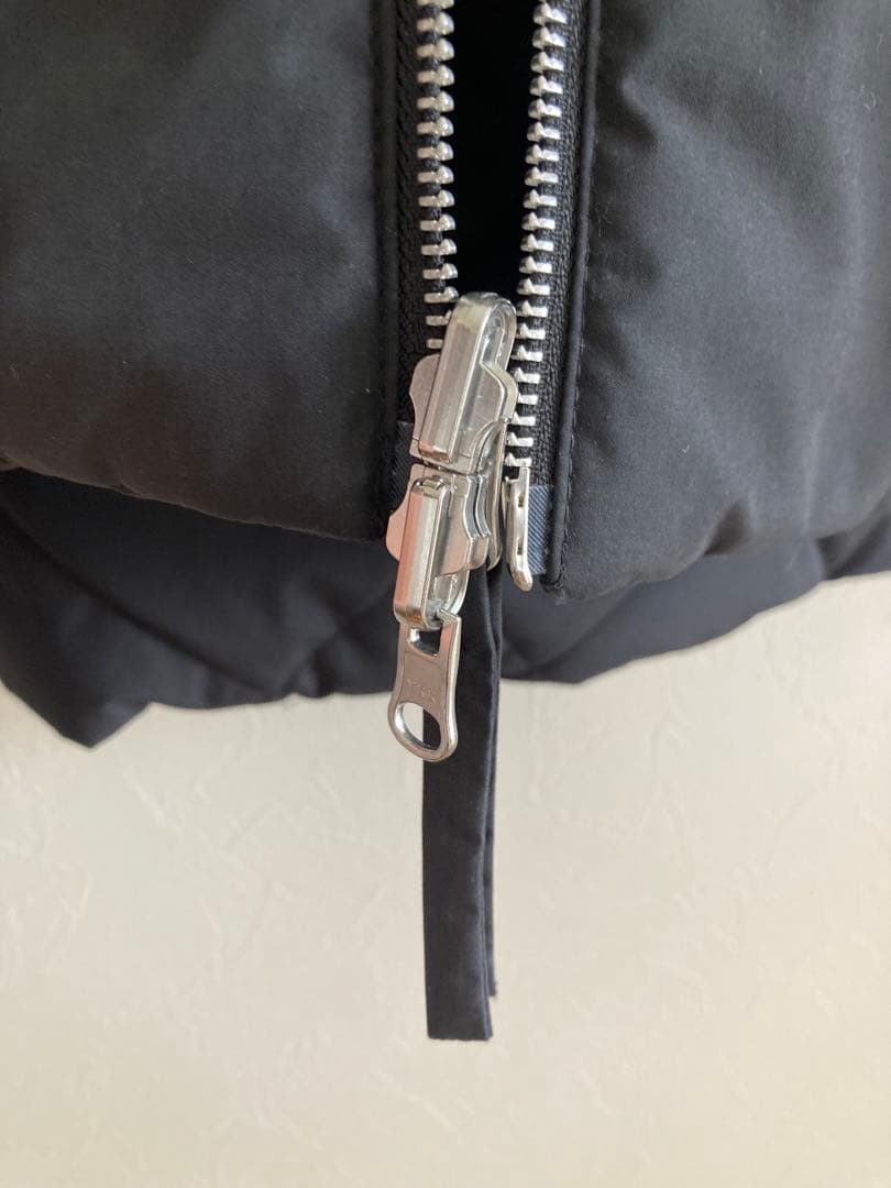 美品ステイトオブマインドリバーシブルキルティングコート　M 黒