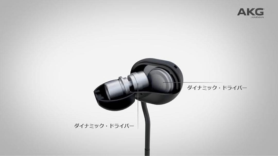 AKG N25 イヤホン カナル型/ハイレゾ対応 ブラック （新品.未開封)