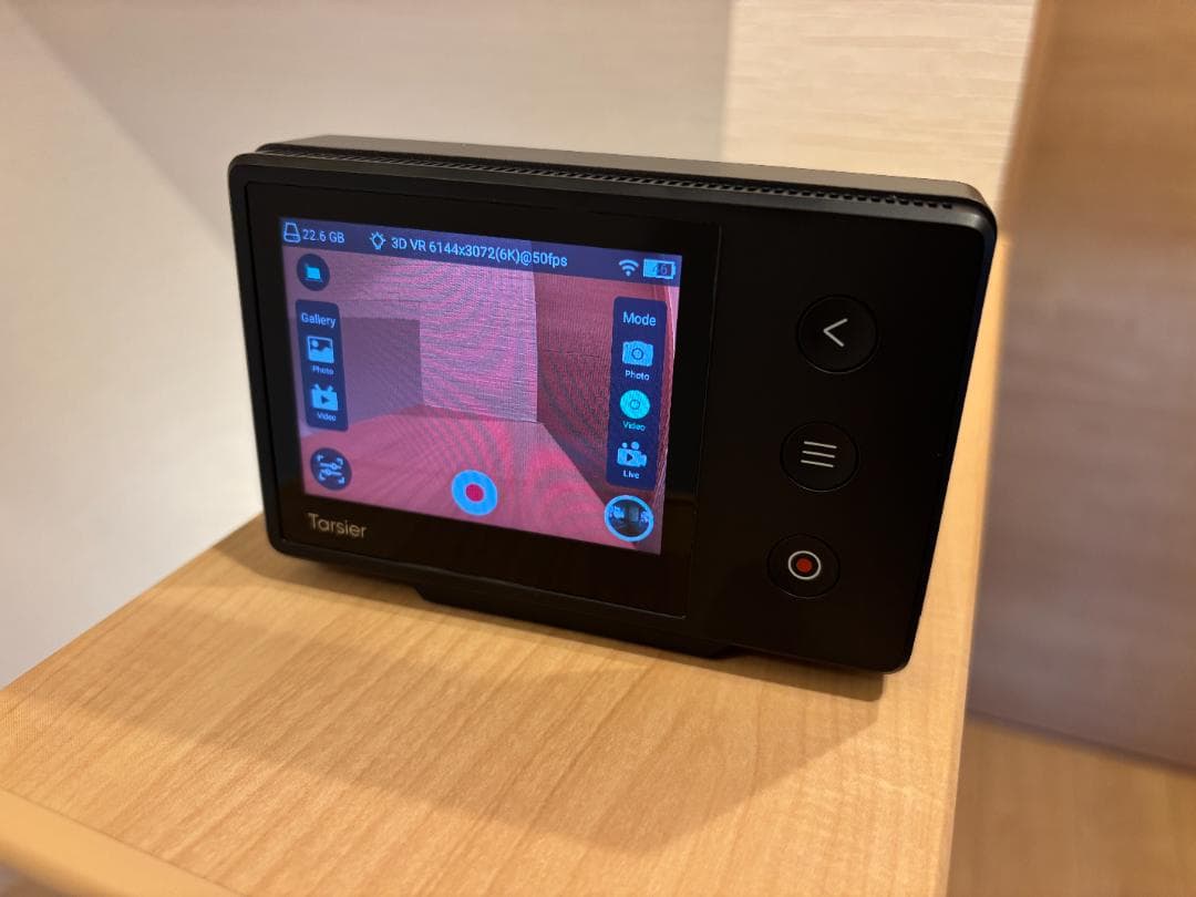 CALF x VISINSE プロフェッショナル 8K 3D VR180 カメラ