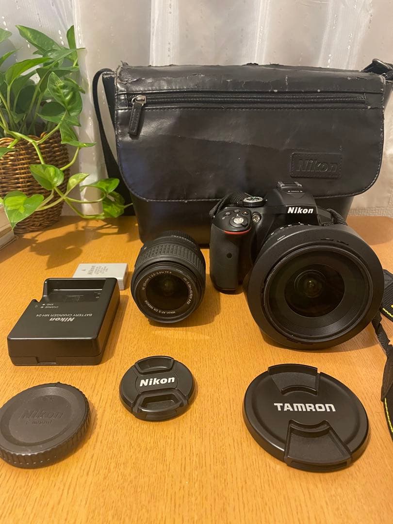【美品】Nikon D5300 一眼レフカメラ ニコン　TAMRONレンズ付