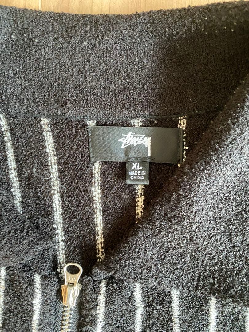 【値下げ】Stussy light weight ls zip polo