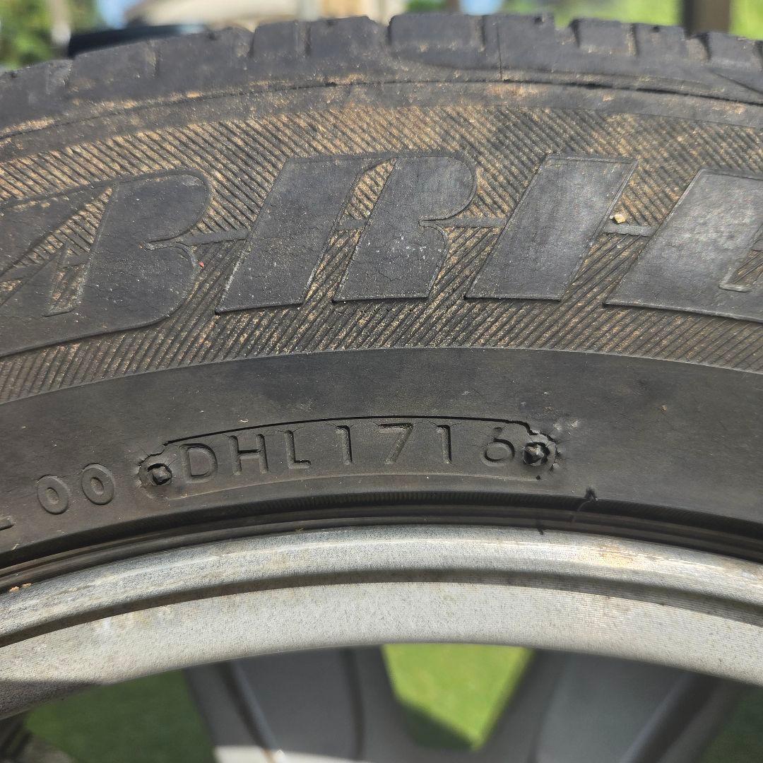 【送料込み】デリカD5後期　18インチ純正ホイール＆タイヤ＆ナット