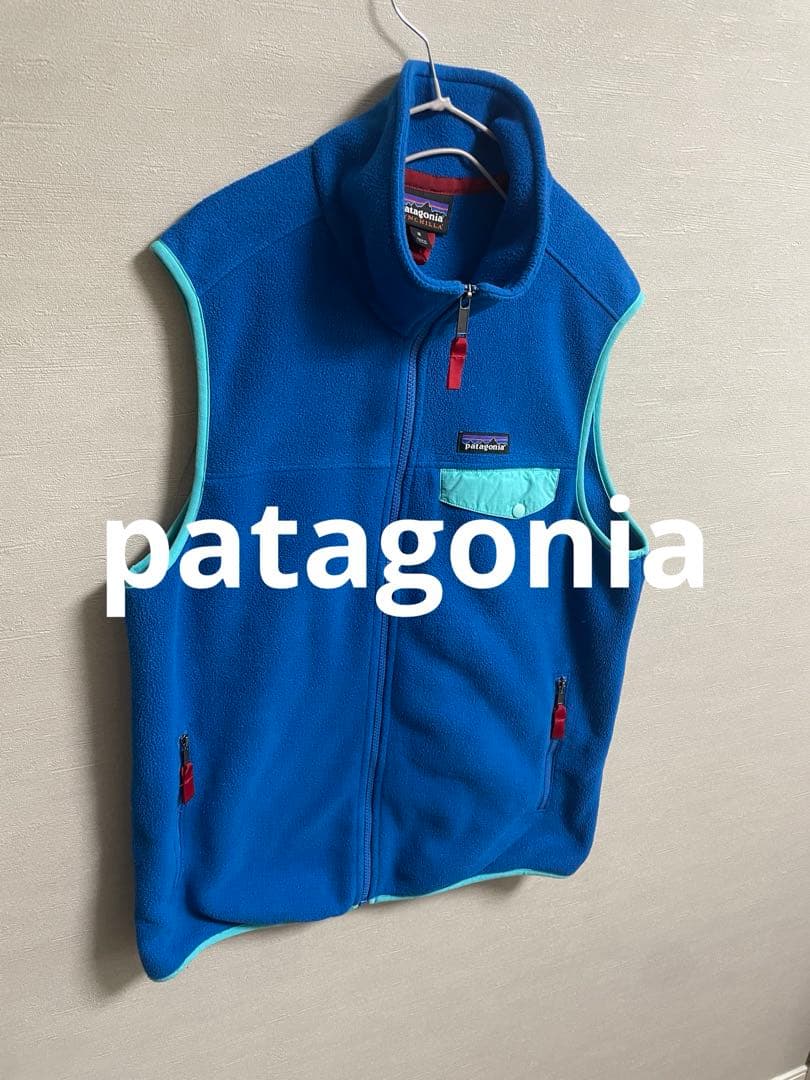 パタゴニア ライトウェイト シンチラ スナップT フリース ベスト メンズ M