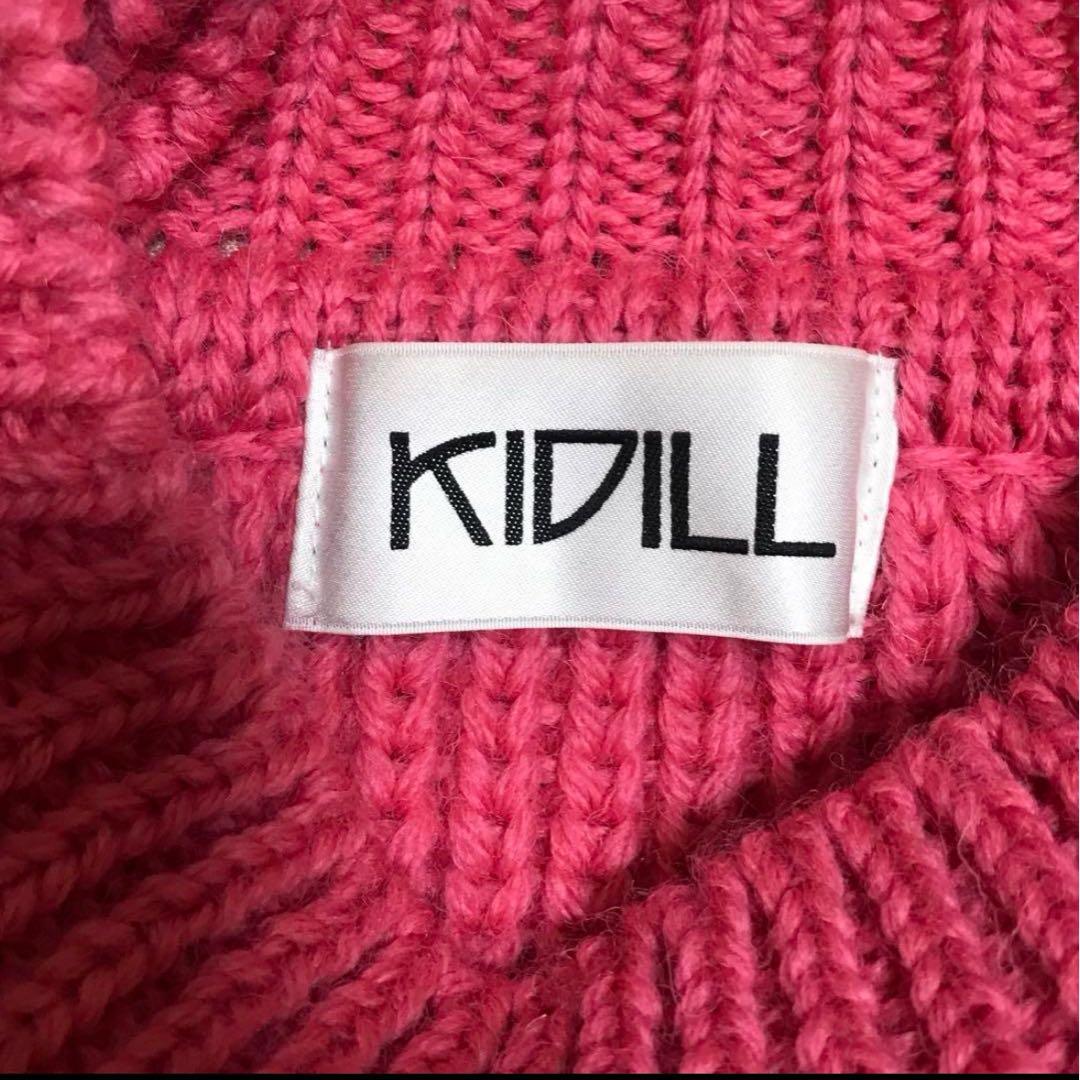KIDILL キディル　2022aw　オーバーサイズ・ボーダーニット　イギリス製