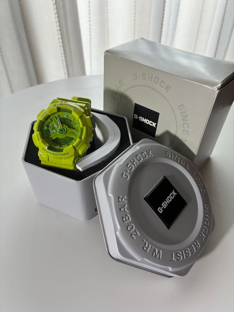 G-SHOCK ハイパーカラー GA-110 ライムグリーン