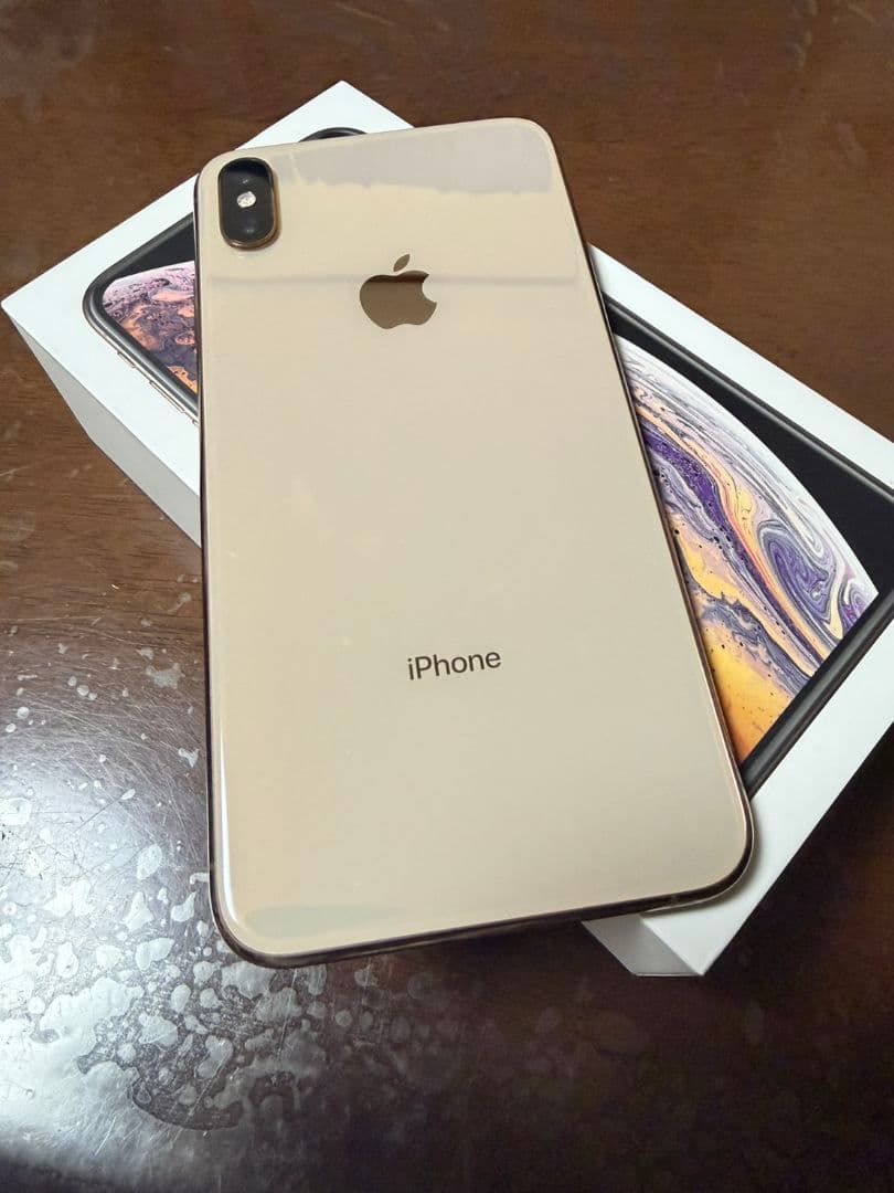 Apple　iPhone XS MAX 256GB ゴールド　SIMフリー