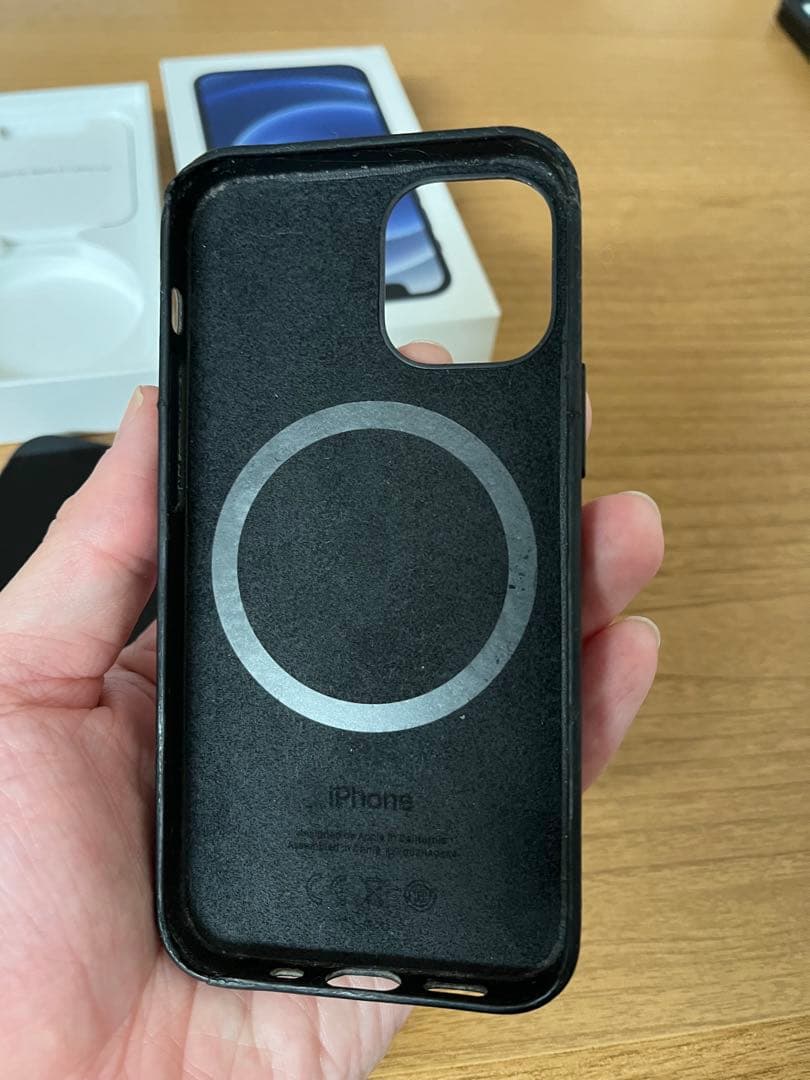 iPhone 12mini 256GB SIMフリー　ミッドナイト　タッチ難有