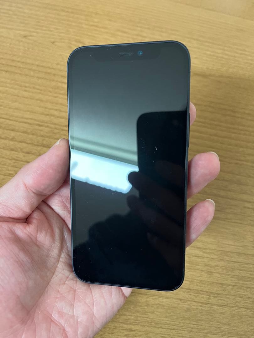 iPhone 12mini 256GB SIMフリー　ミッドナイト　タッチ難有
