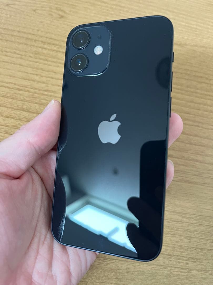 iPhone 12mini 256GB SIMフリー　ミッドナイト　タッチ難有