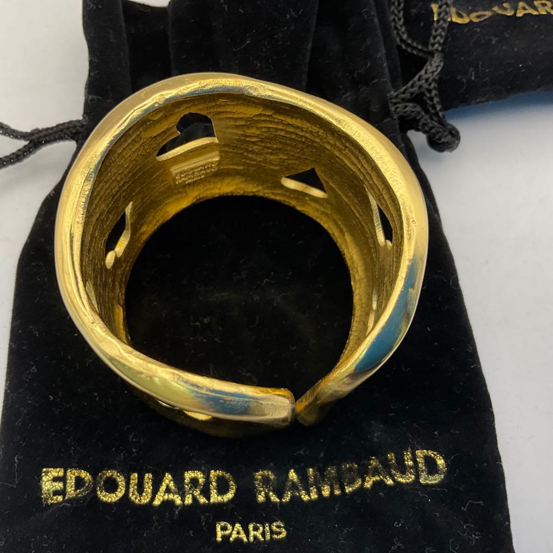 Edouard Rambaud エデュアールランボー　ゴールドハート　バングル